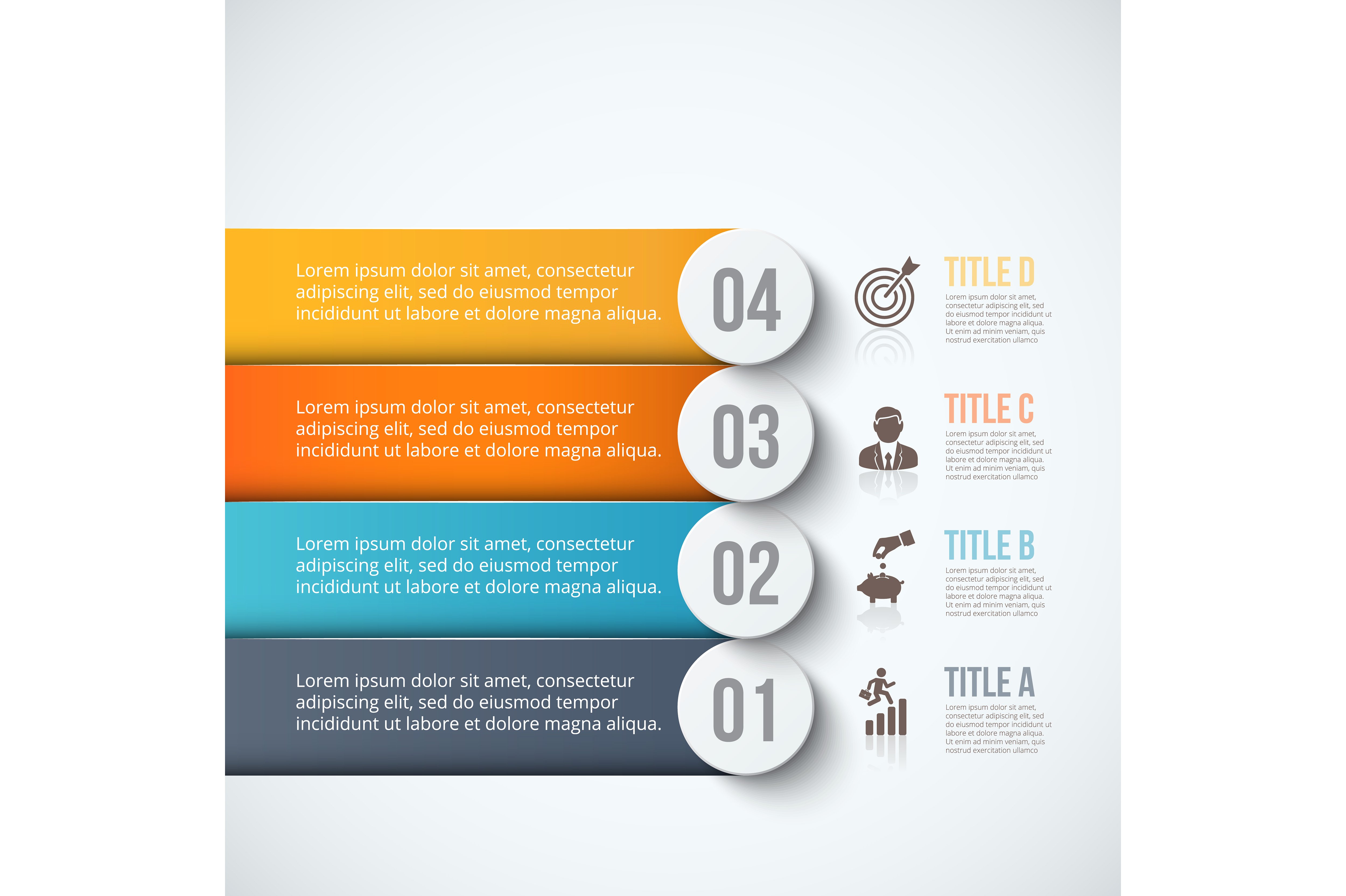 Diagrams for business infograp