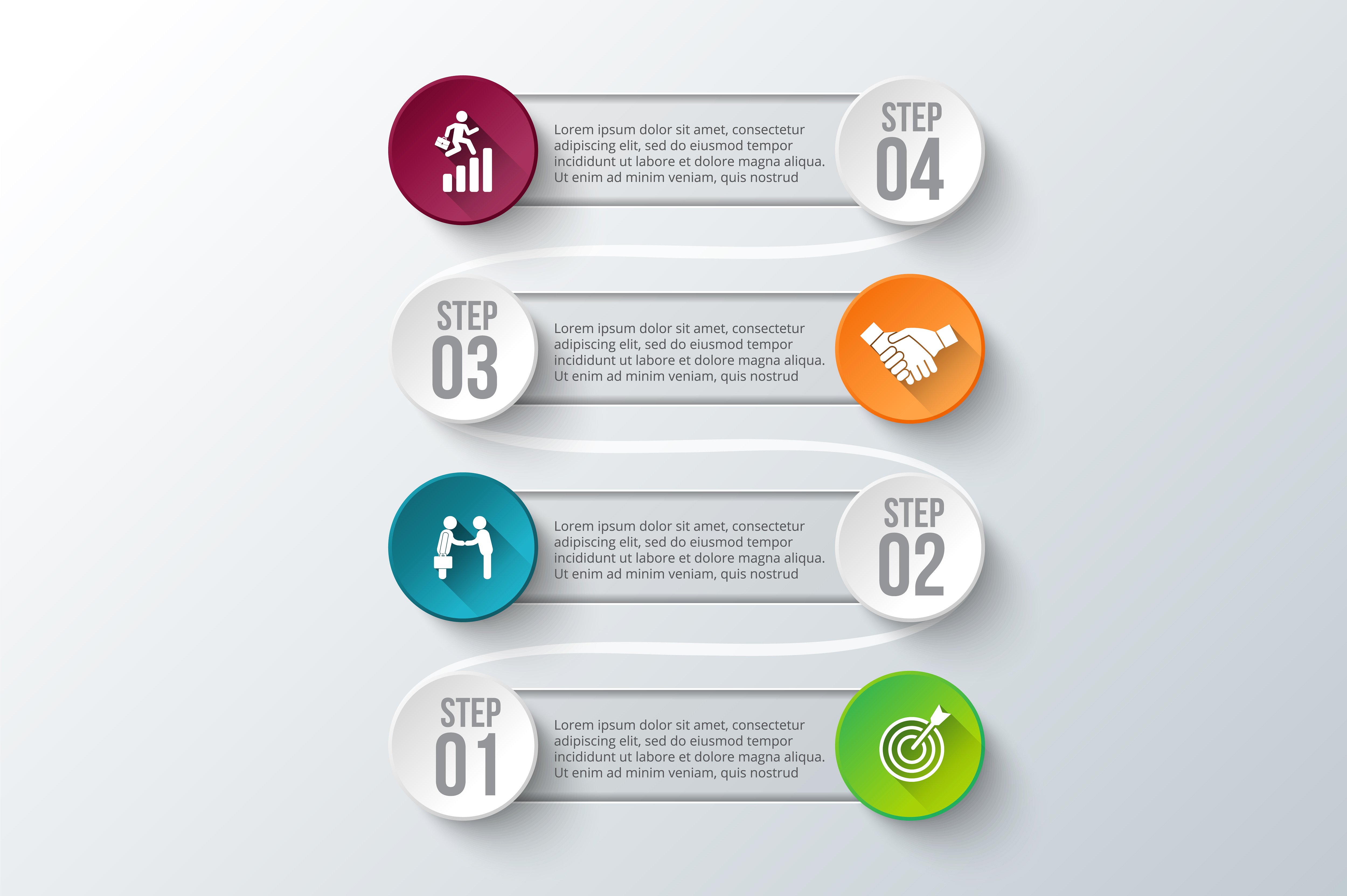 Diagrams for business infograp