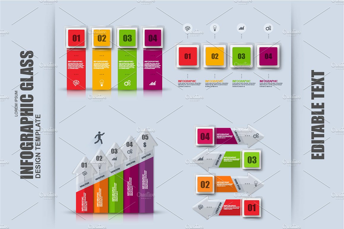 Set of Business Infographic