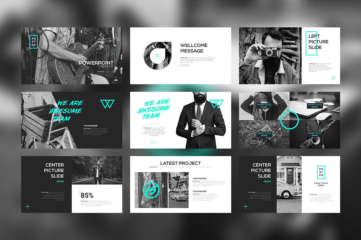 PORTFO Keynote Template