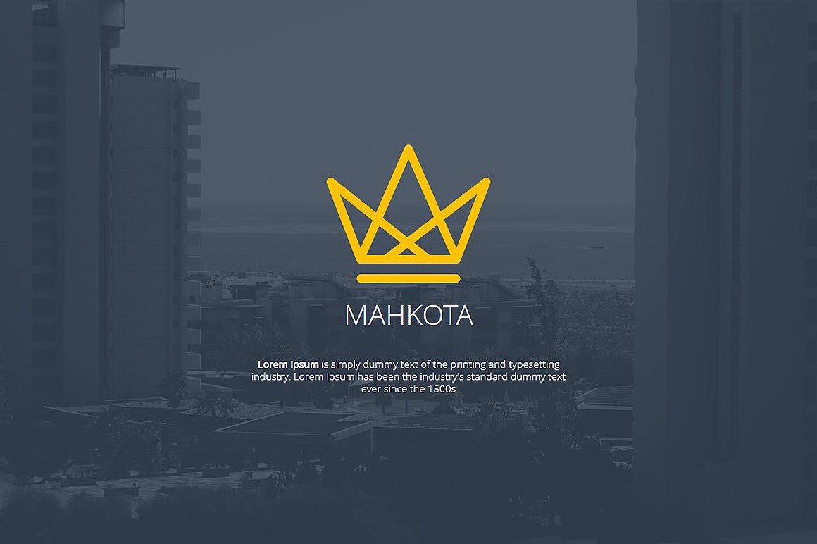 Mahkota PowerPoint Template