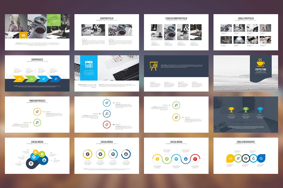 Mahkota PowerPoint Template