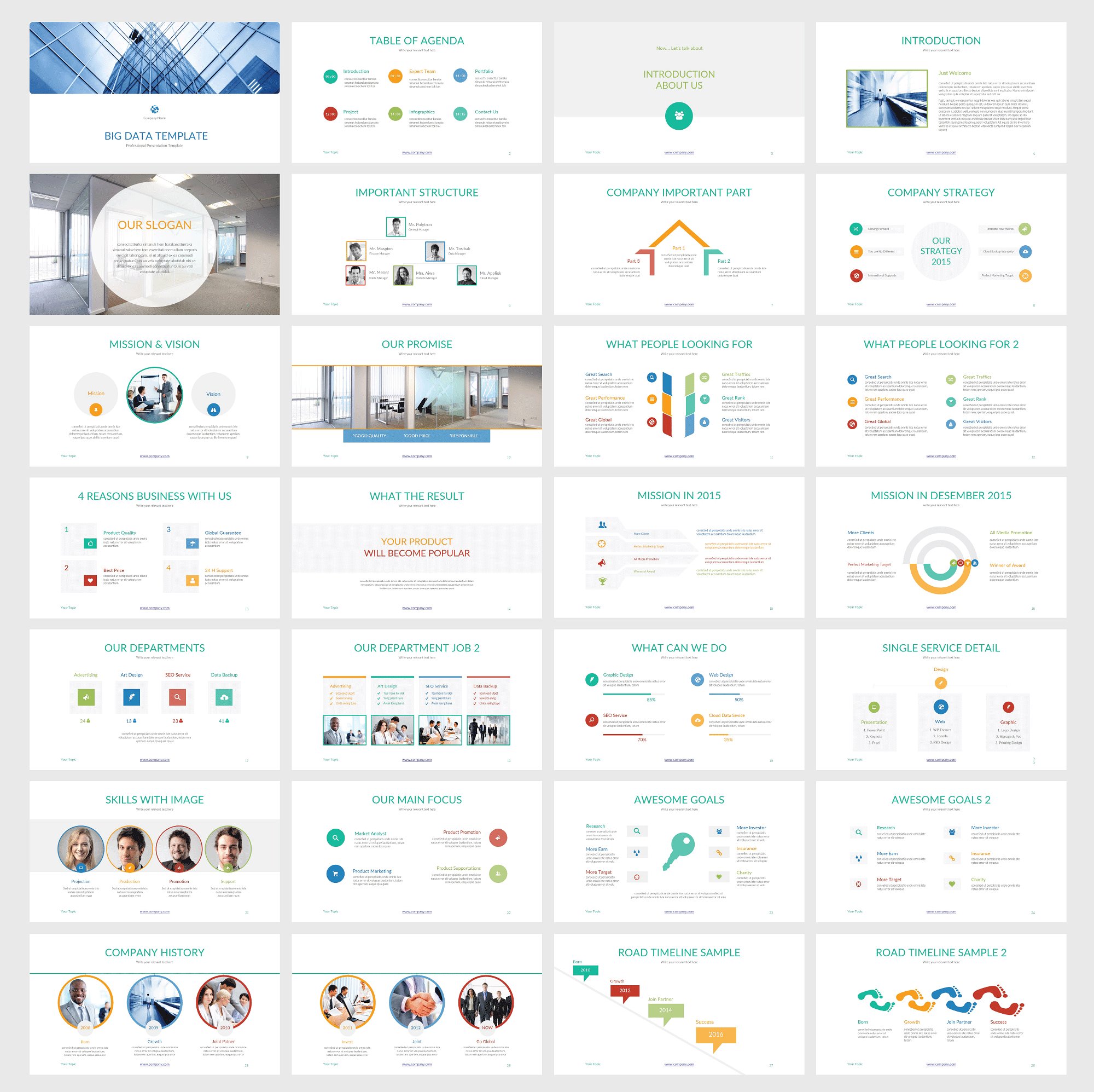 BIG DATA PowerPoint Template