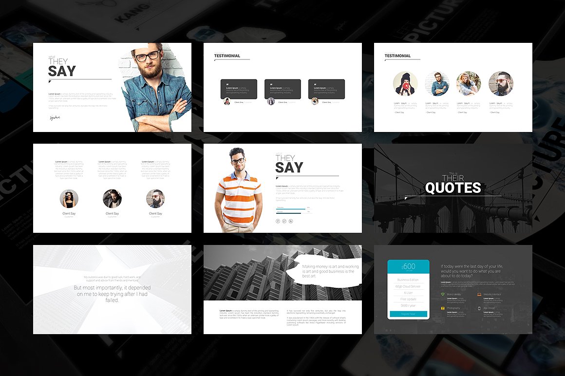 Kangkoeng PowerPoint Template