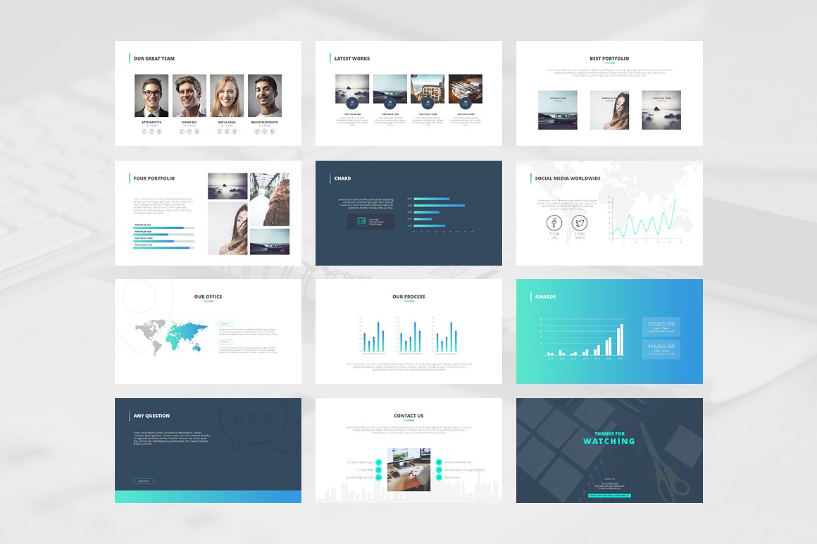 Beruang - PowerPoint Template