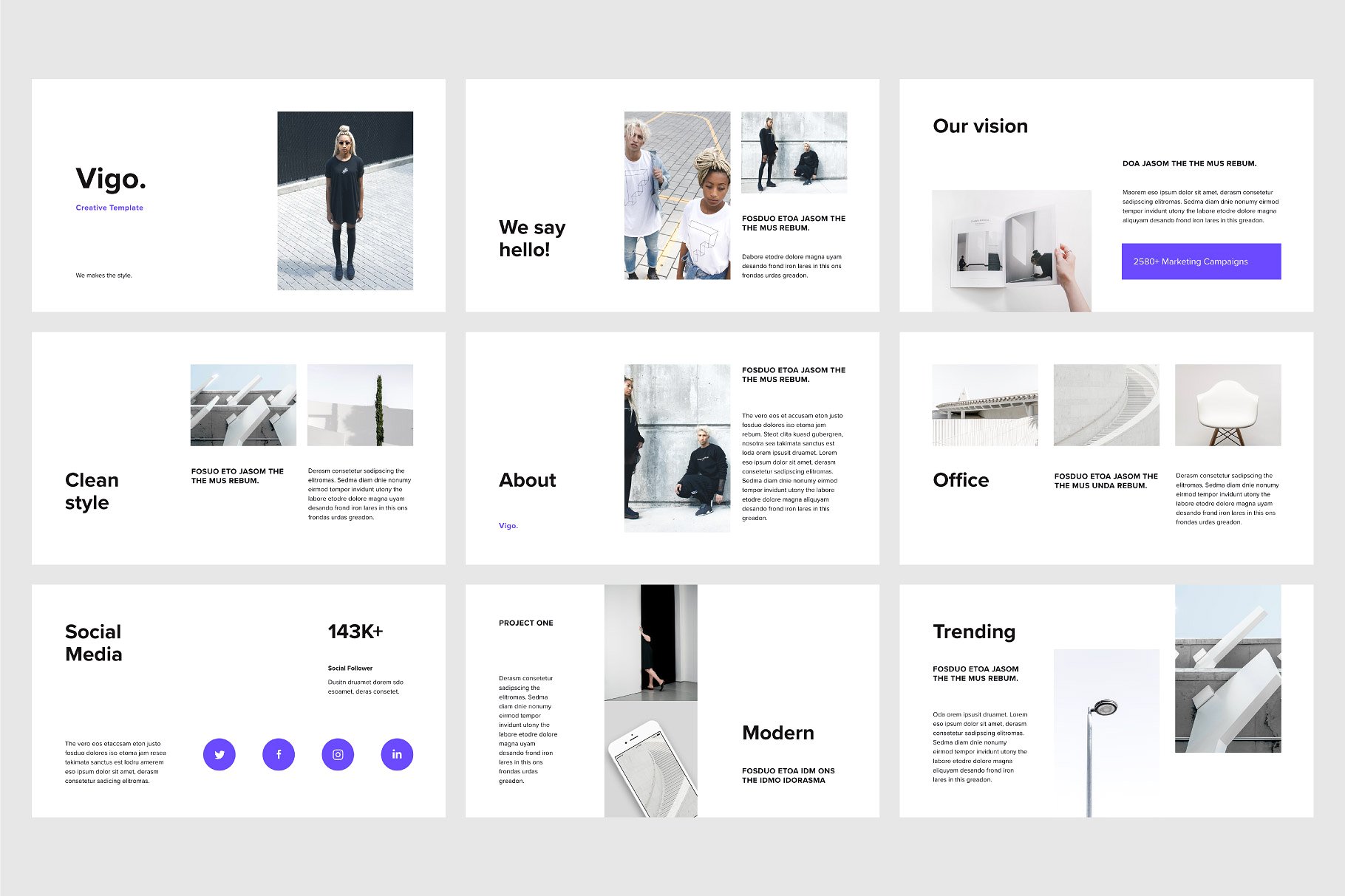 VIGO - Keynote Template Bonu