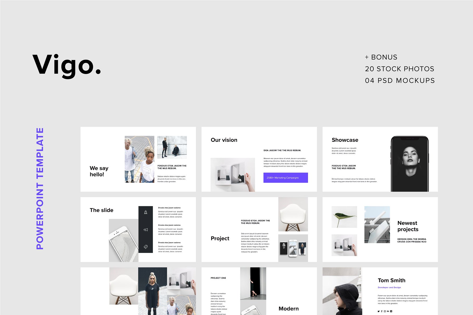 VIGO - Powerpoint Template B