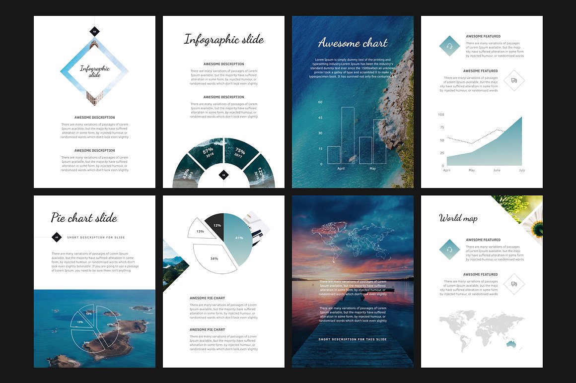 A4 - Tera PowerPoint Template