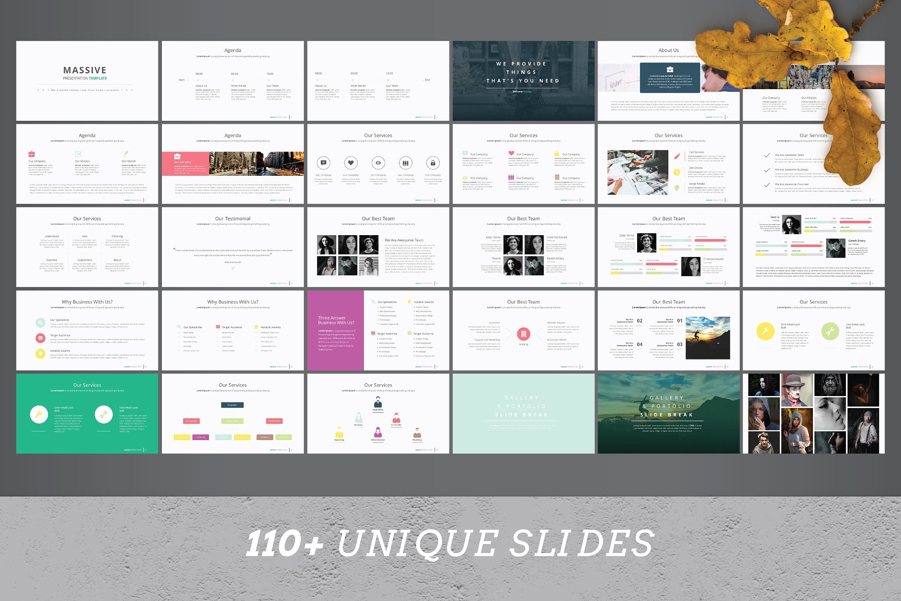 Massive Presentation Template