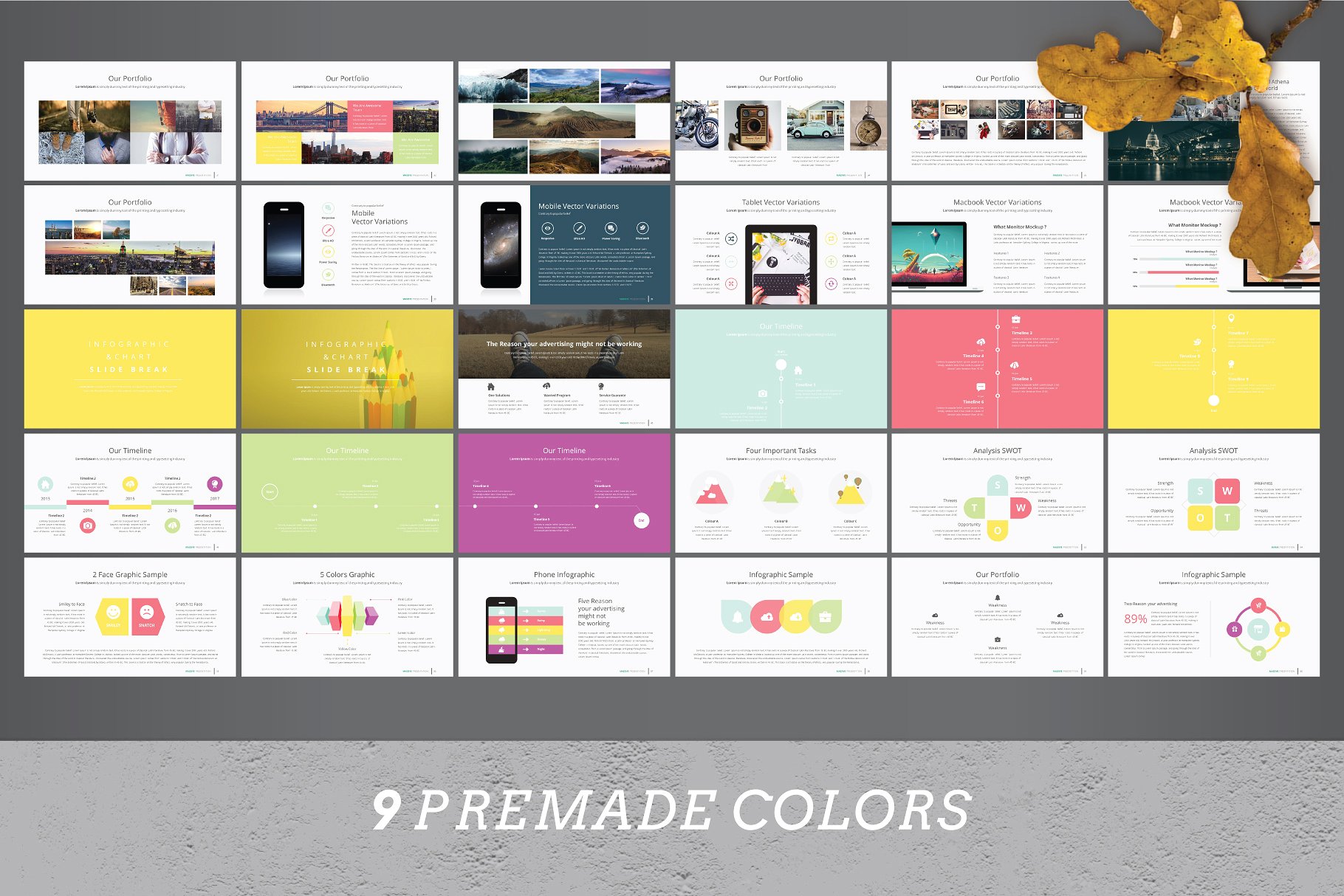 Massive Presentation Template