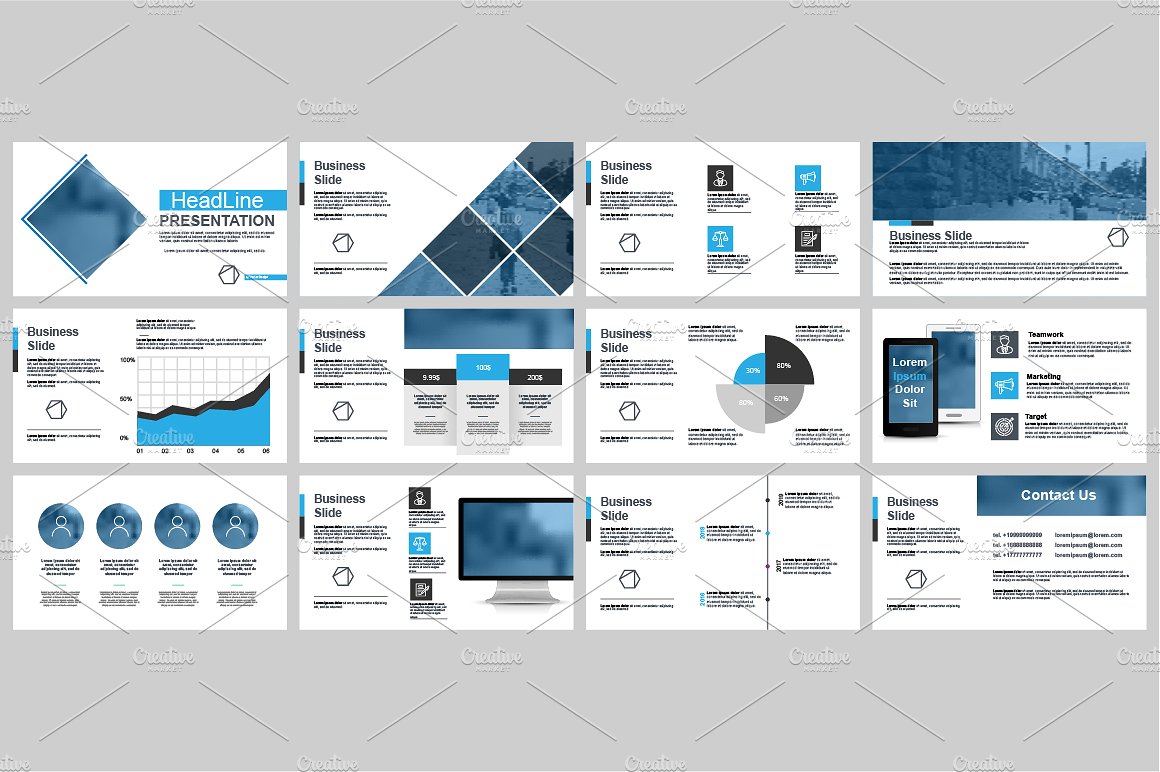 Powerpoint Slide Templates