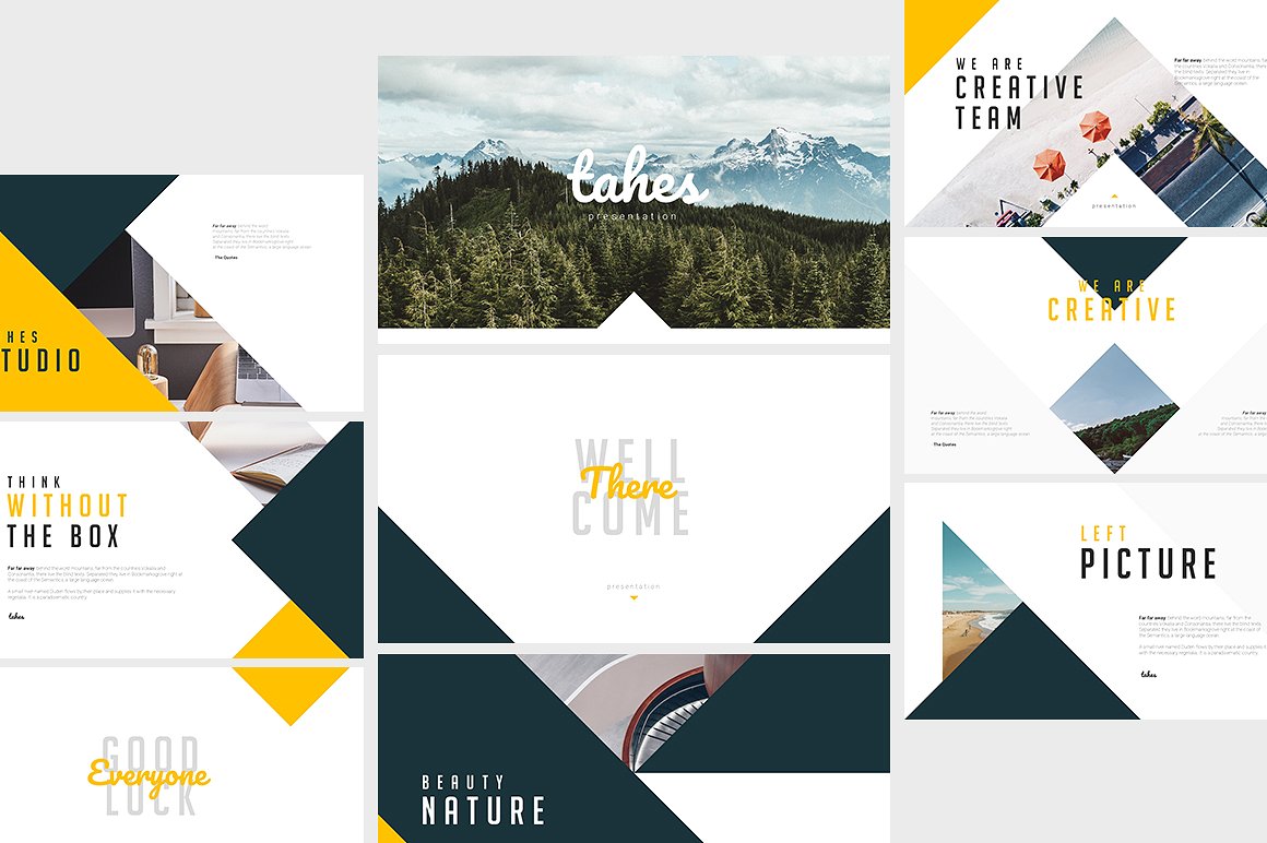 Tahes Keynote Template