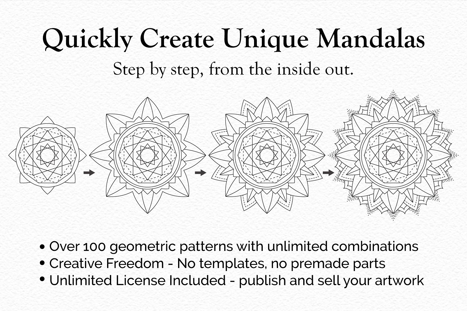 Sacred Geometry Mandala Creato