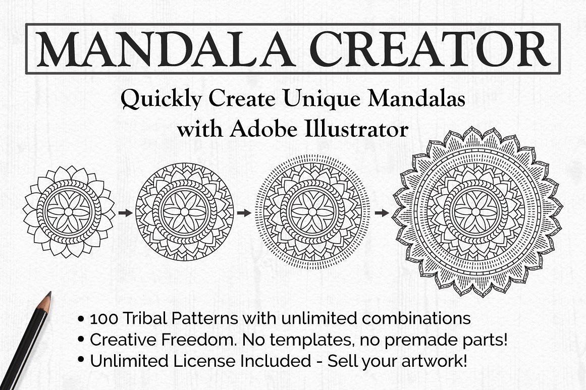 Tribal Mandala Creator