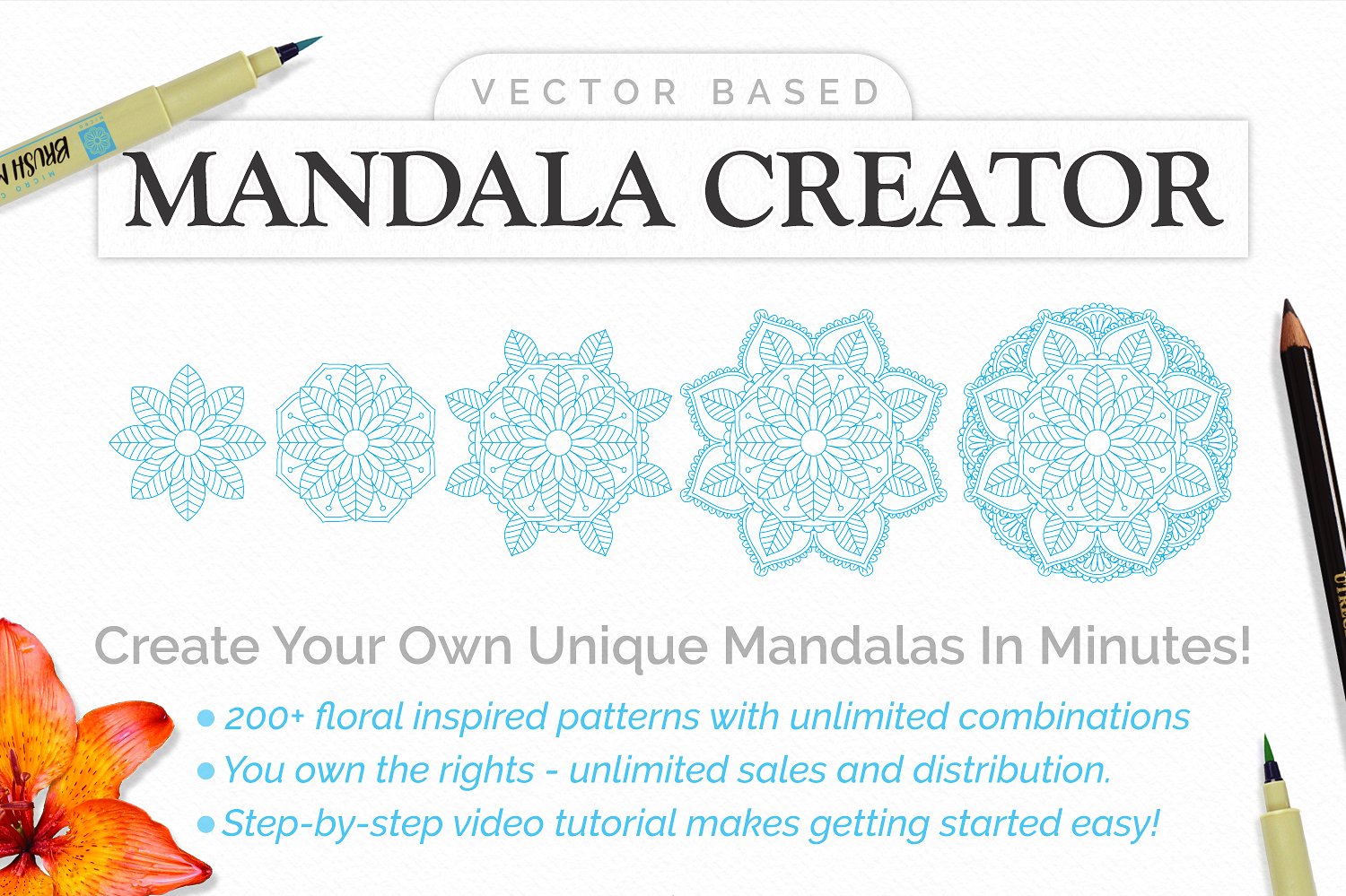 Mandala Creator - Floral Editi