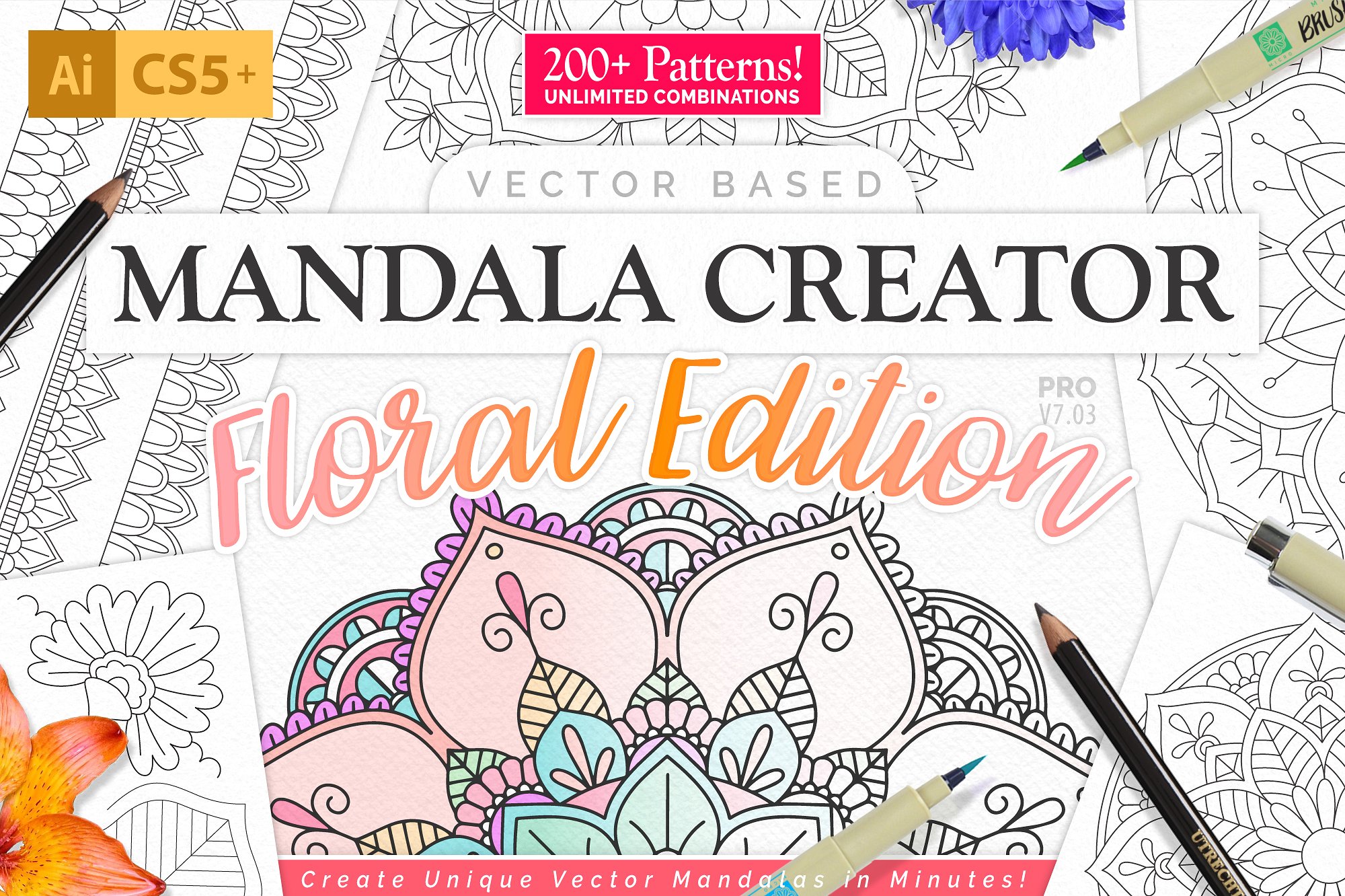 Mandala Creator - Floral Editi