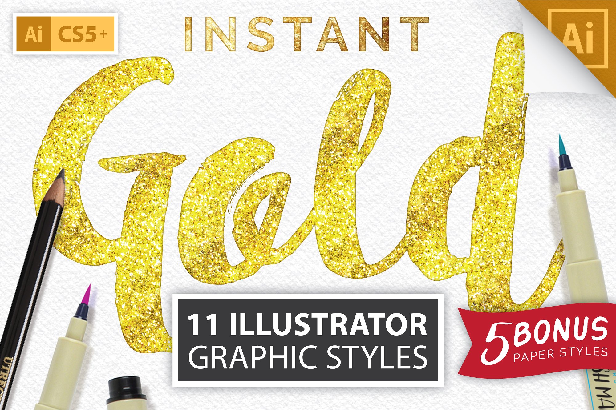 Instant Gold Foil Effect Mor