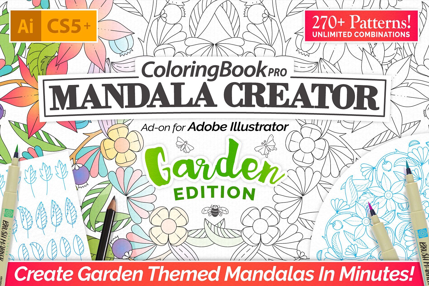 Coloring Book Pro - Garden Edi