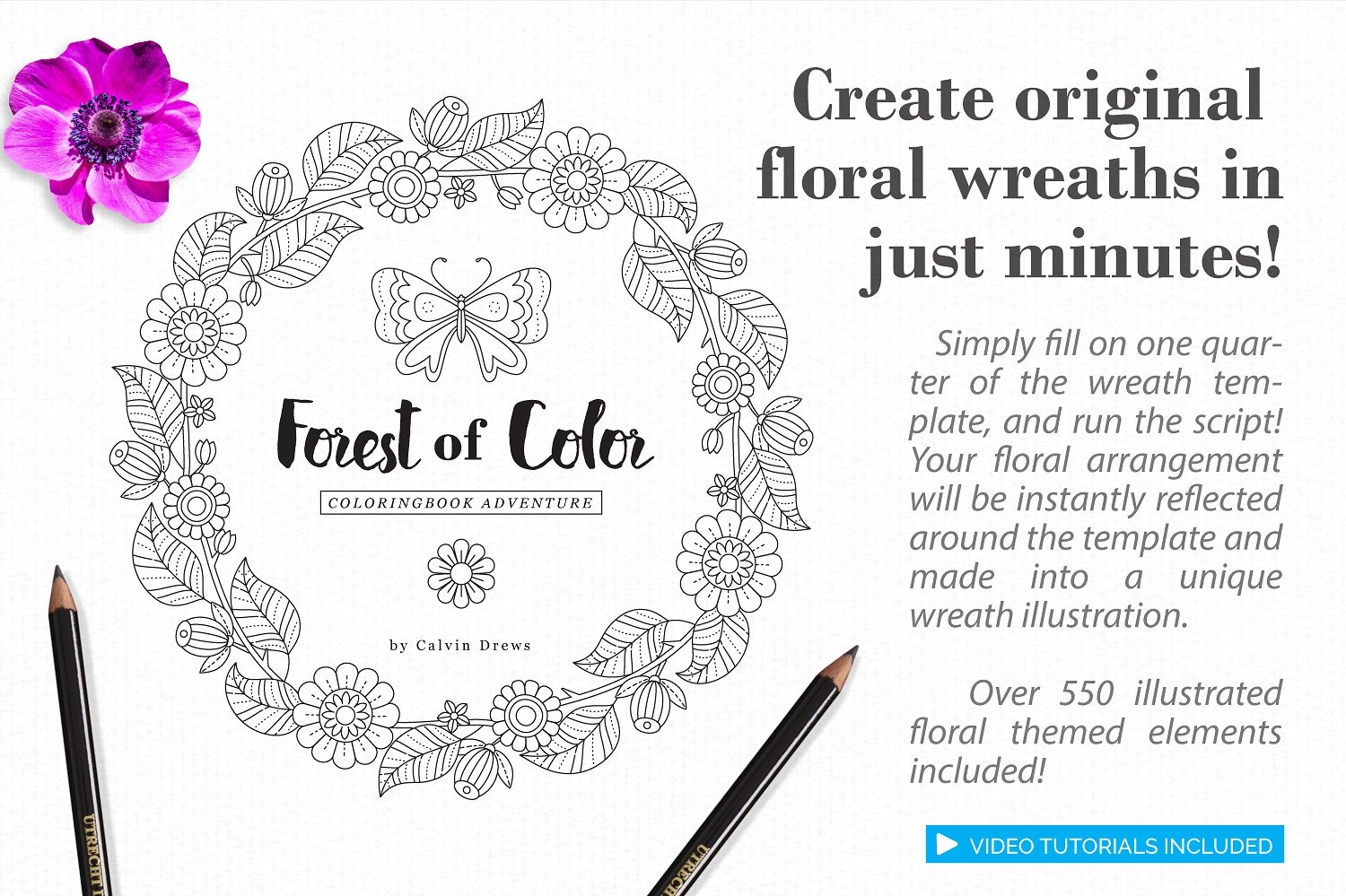 Floral Themed Mandala Creator