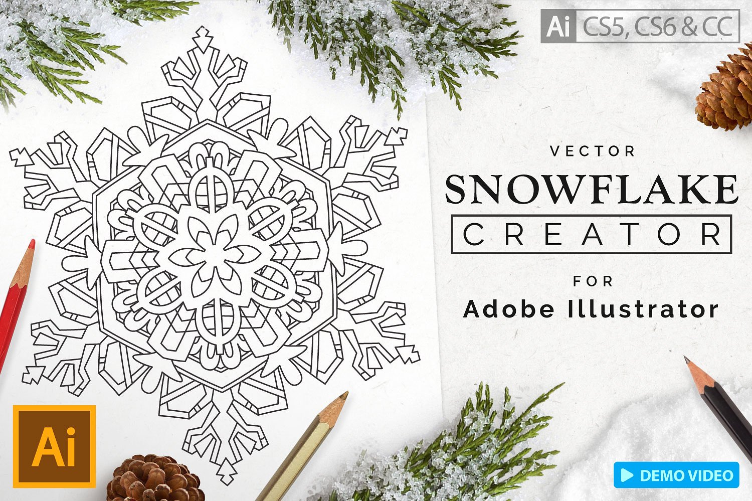 Snowflake Creator For Illustra