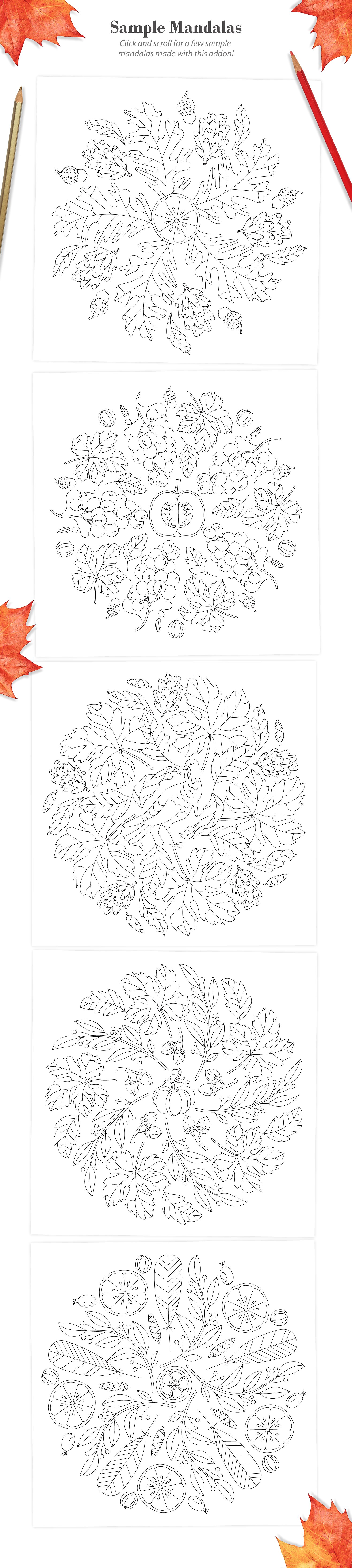 Autumn Harvest Mandala Creator