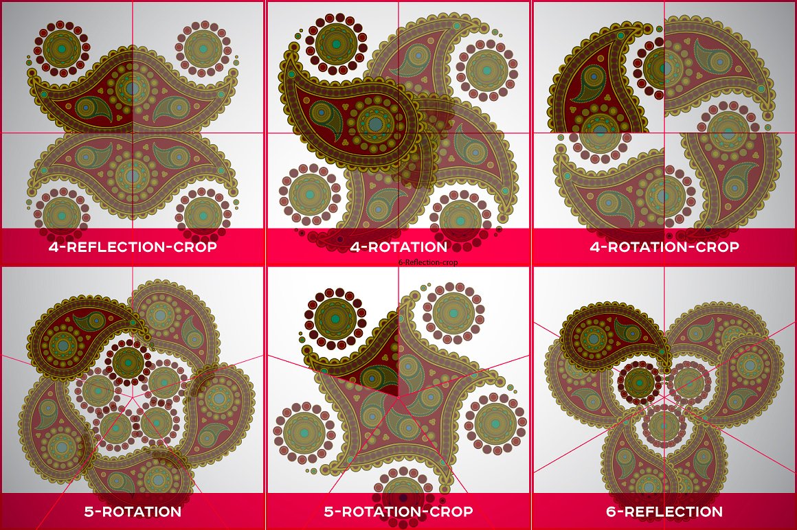 Ai Mandala Ornament Templates