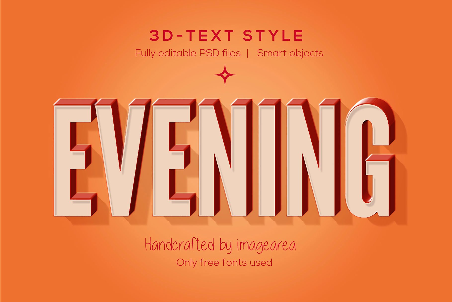 3D文字效果Amazing 3D Text Styles