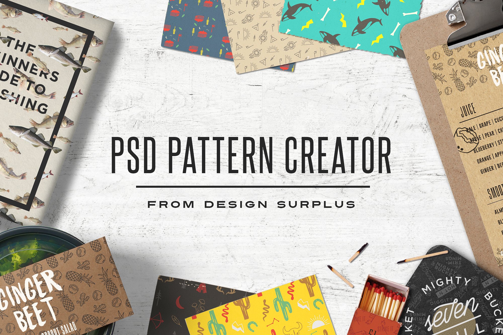 创意背景设计素材PSD Pattern Creator
