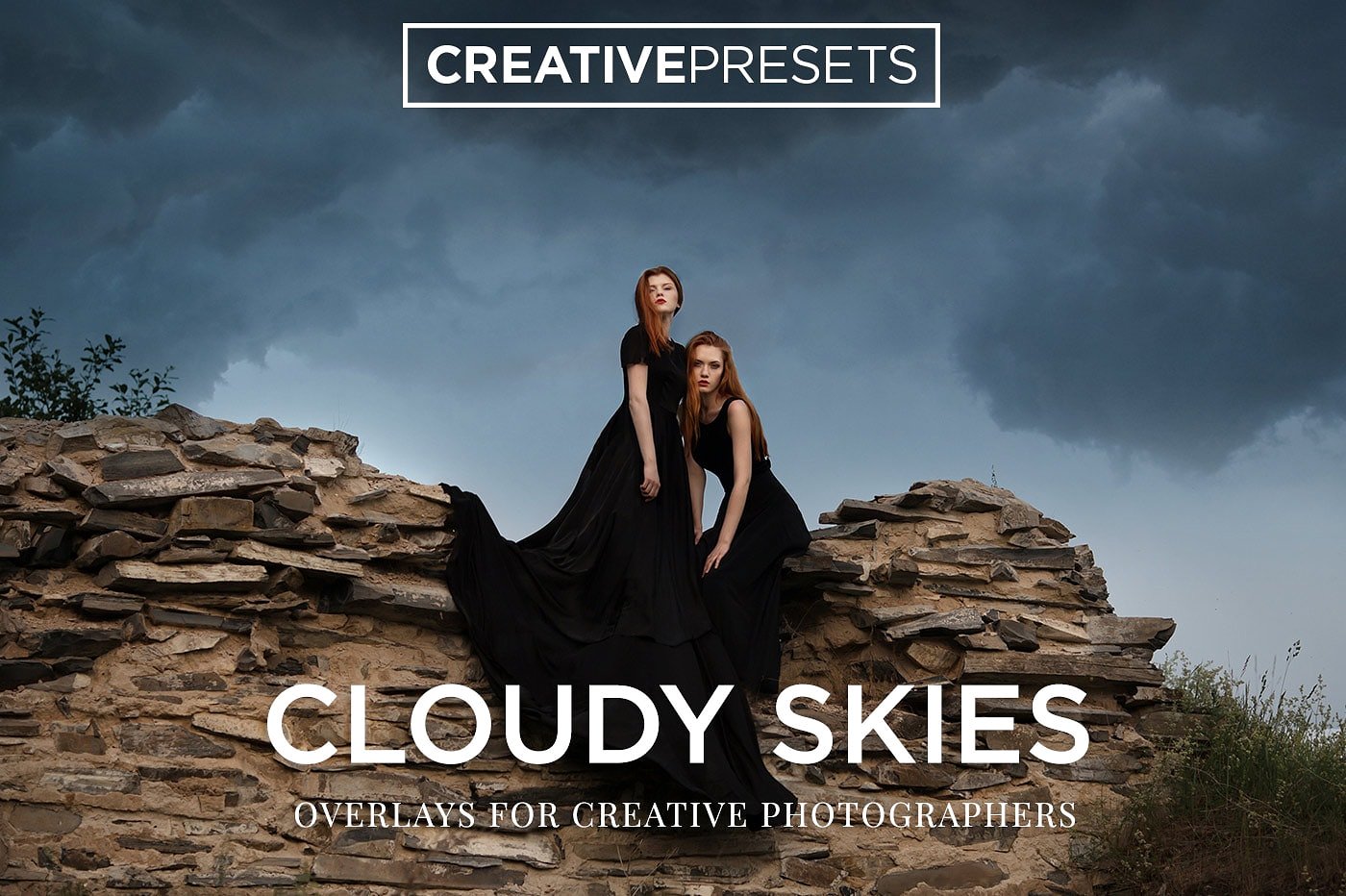 天空覆盖设计Cloudy Sky Overlays #198