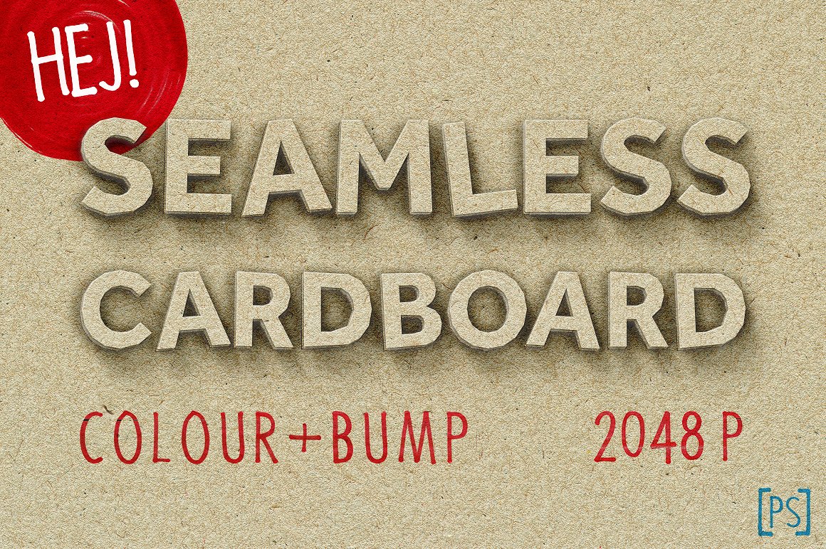 无缝纸板背景SEAMLESS CARDBOARD #2893