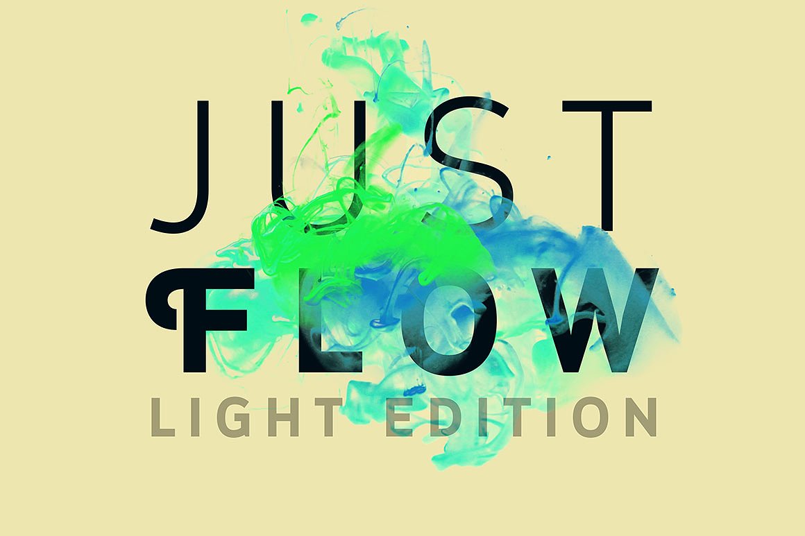 创意特效PSD模板Just Flow - Light Edi