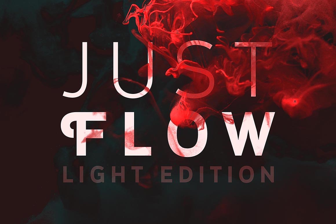 创意特效PSD模板Just Flow - Light Edi