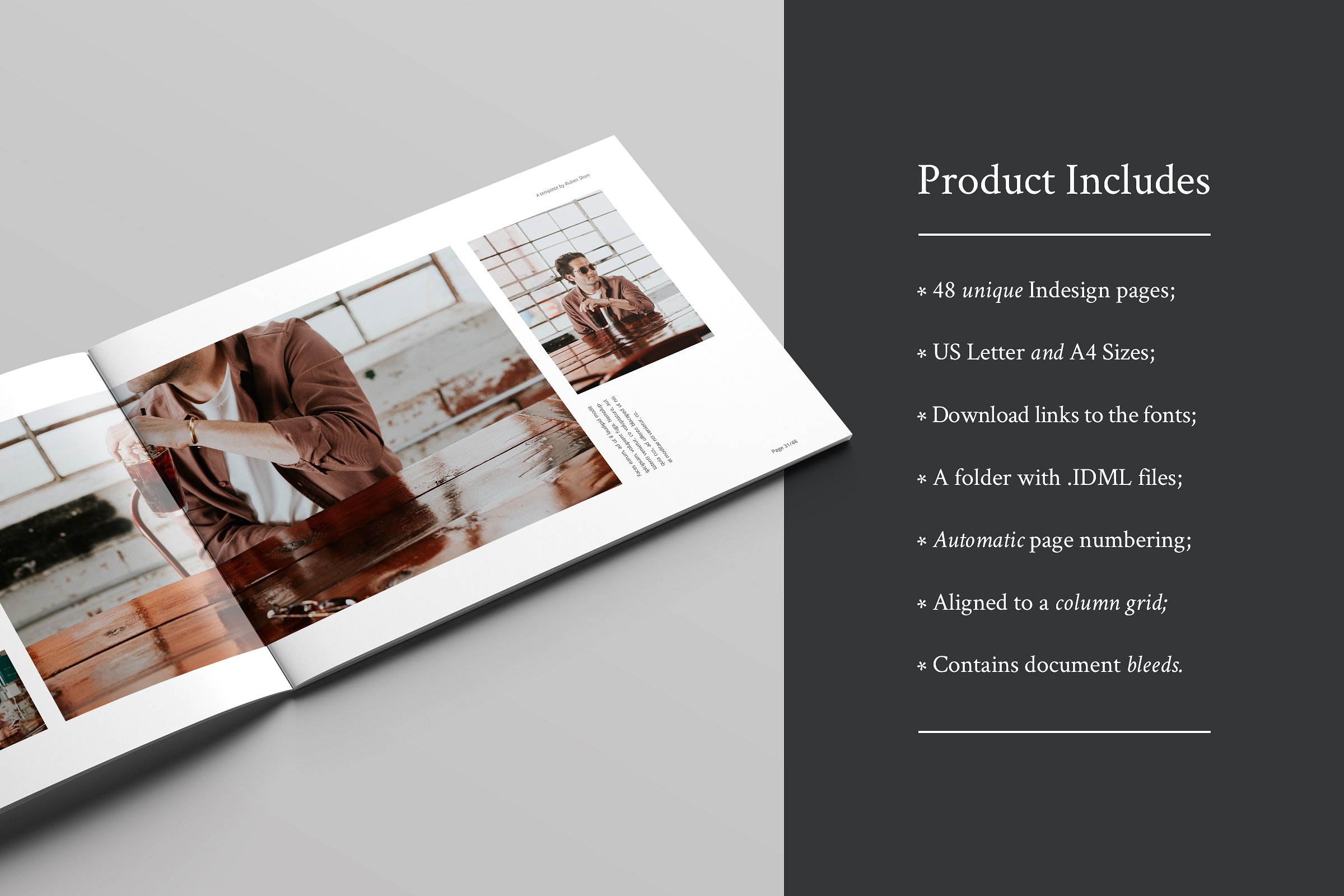 Vaduz Magazine Template