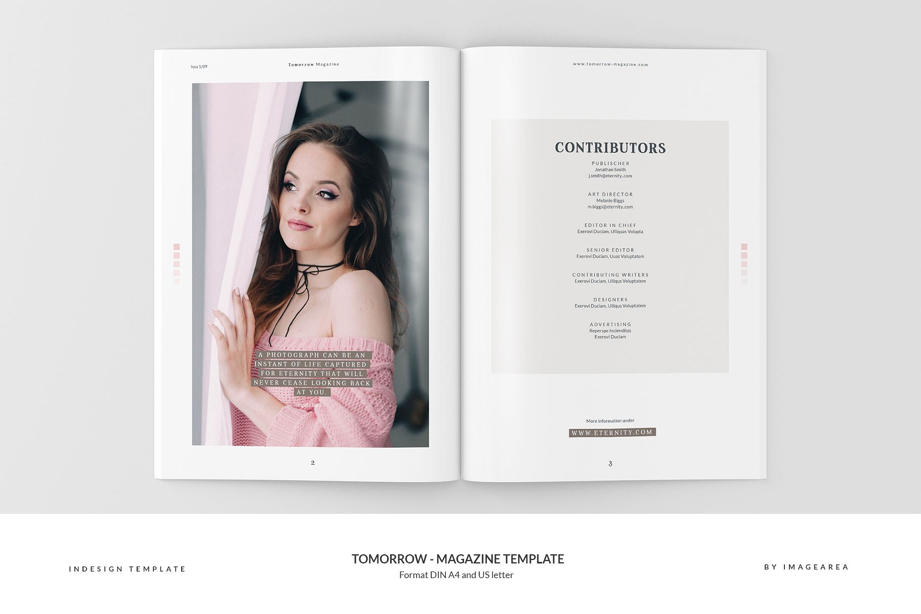 Tomorrow - Magazine Template