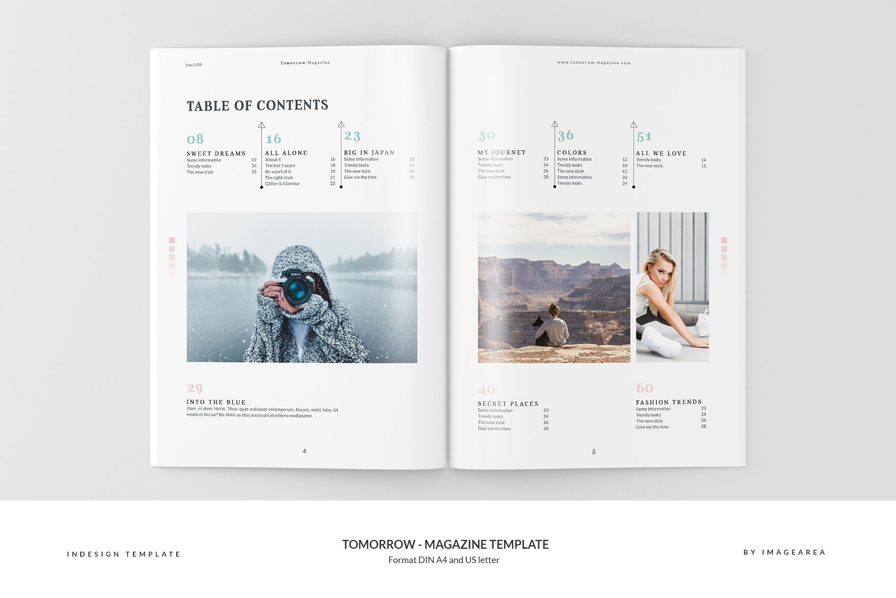 Tomorrow - Magazine Template