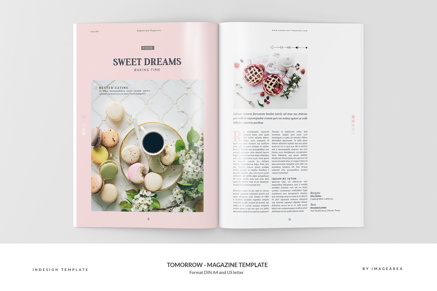 Tomorrow - Magazine Template