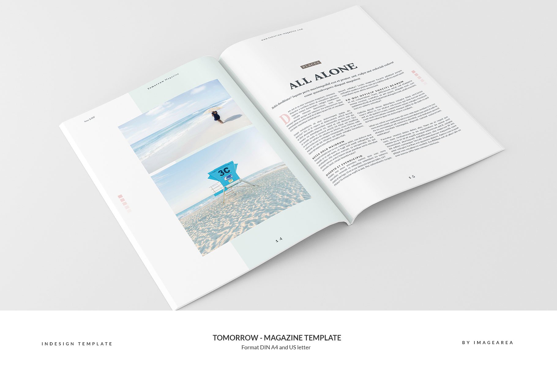 Tomorrow - Magazine Template