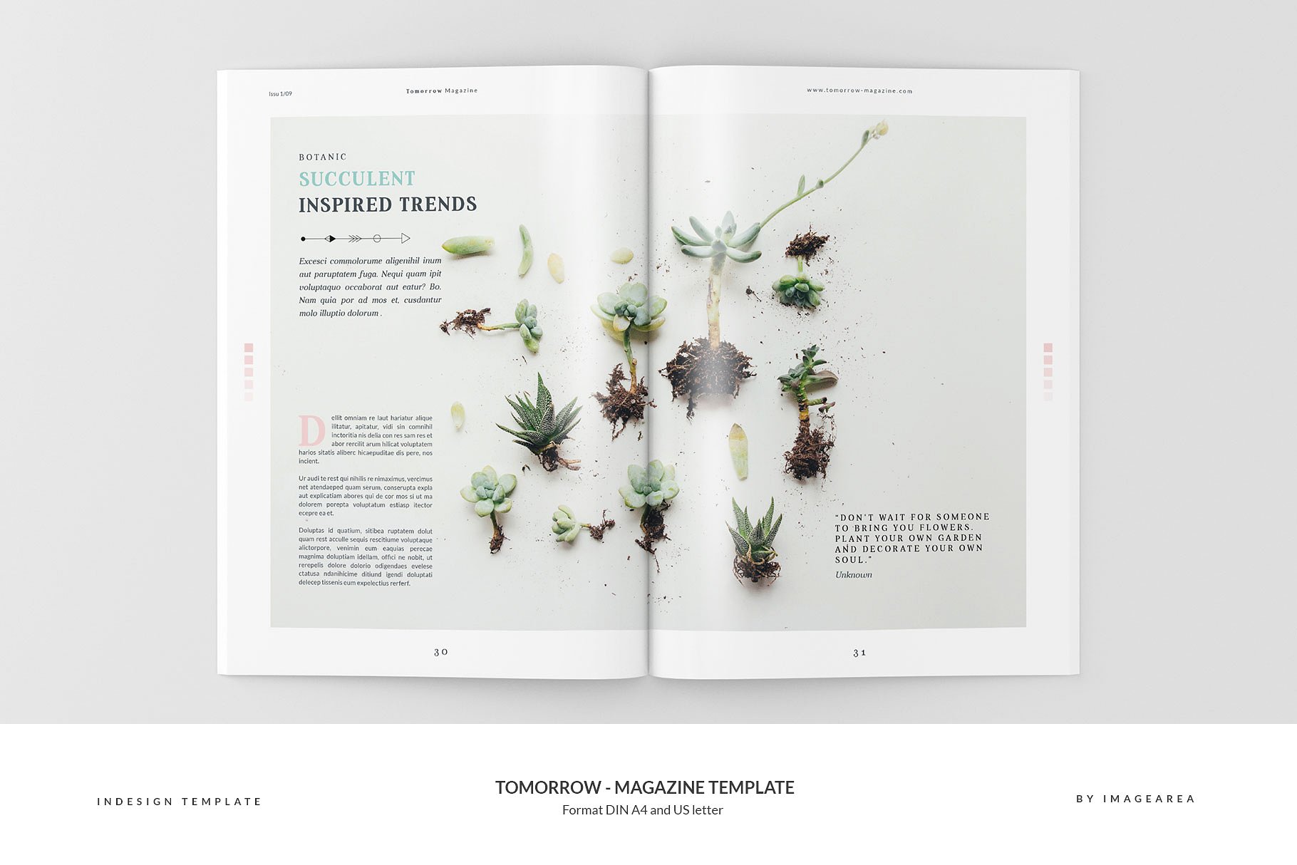 Tomorrow - Magazine Template