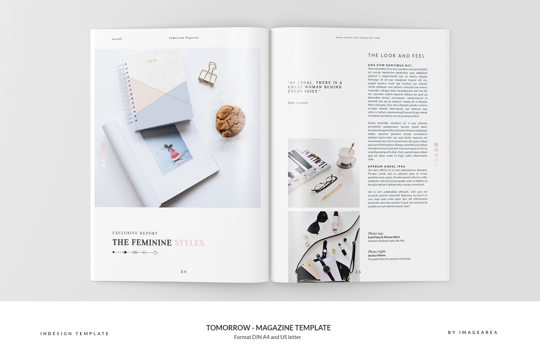 Tomorrow - Magazine Template