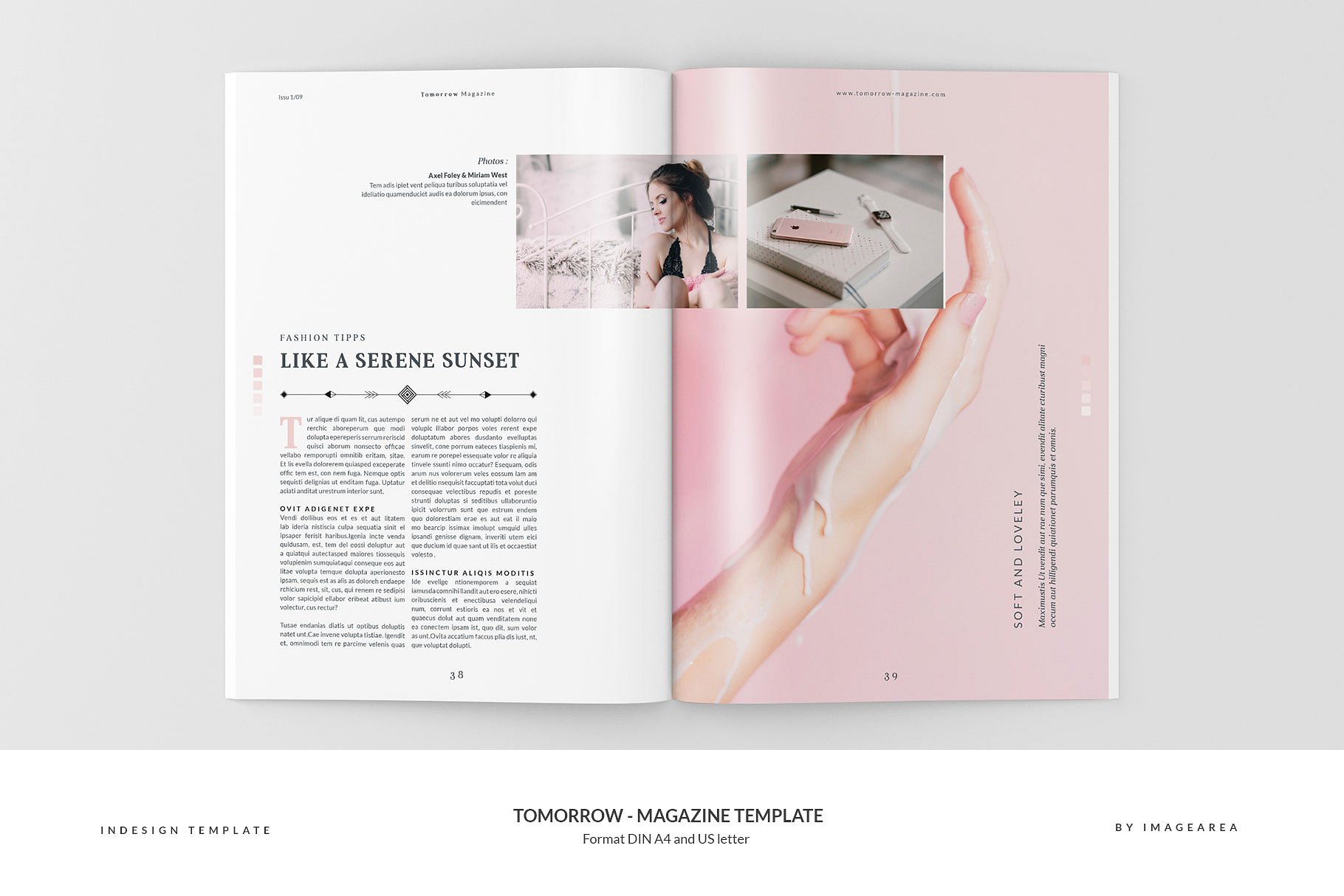 Tomorrow - Magazine Template