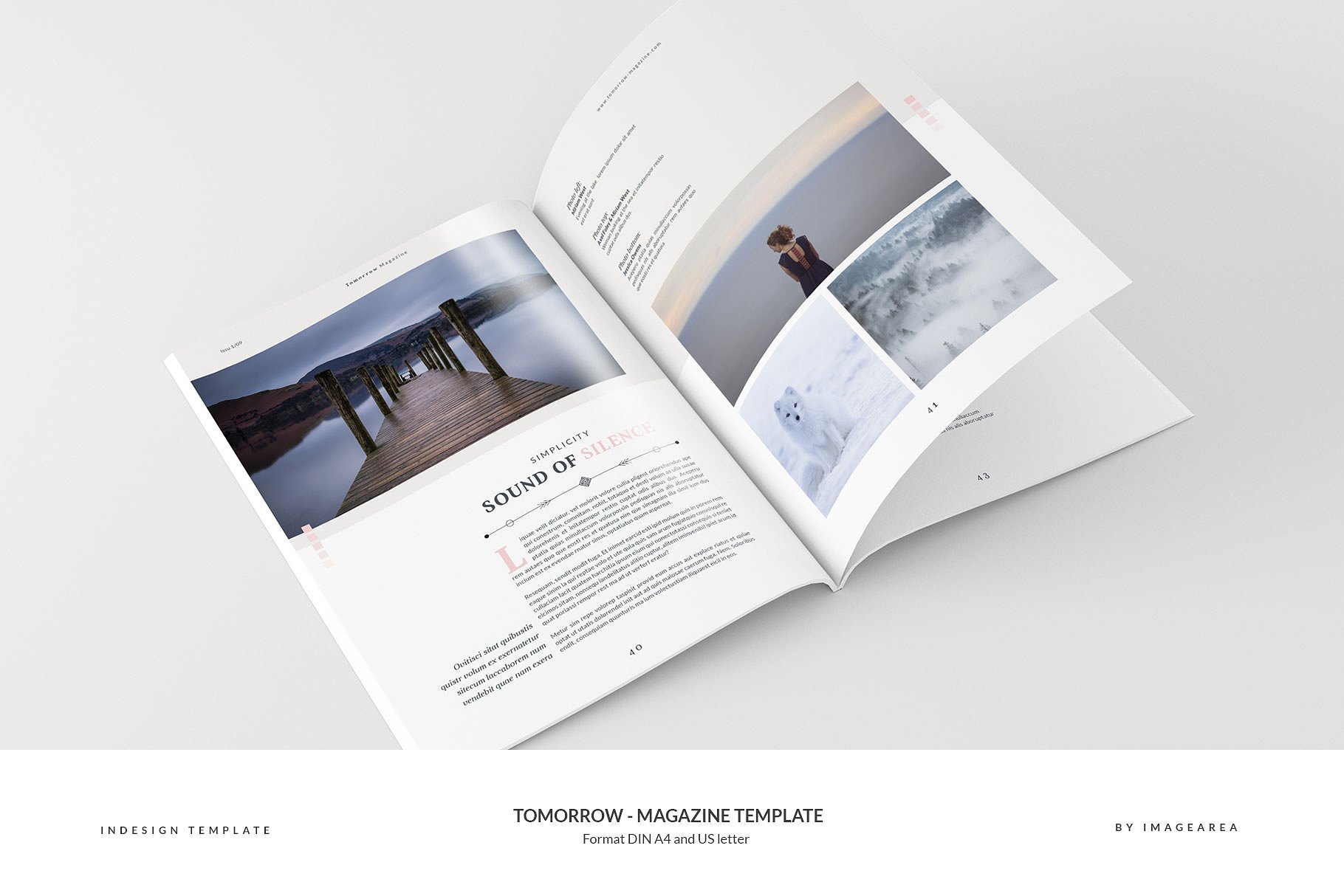 Tomorrow - Magazine Template