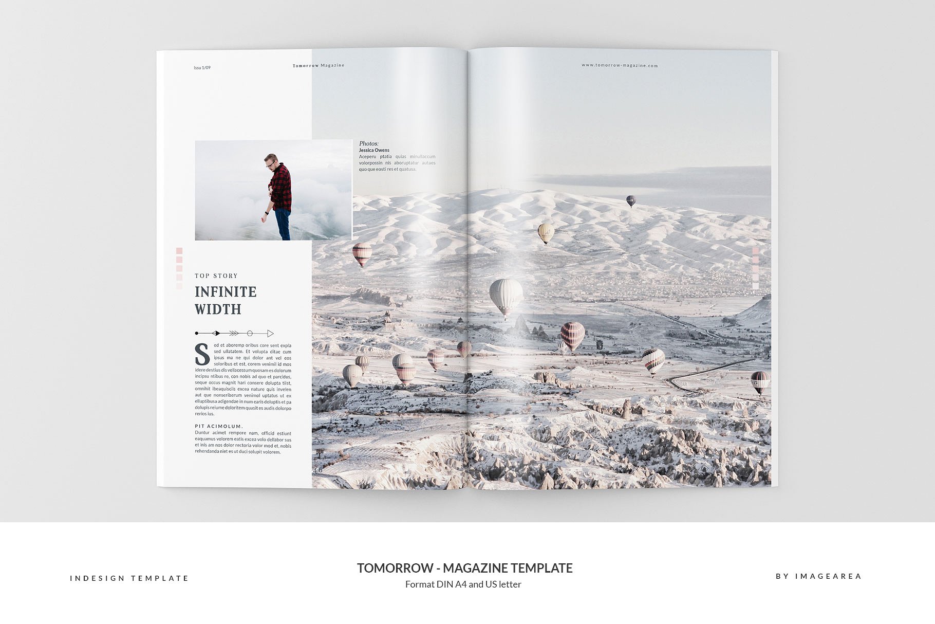 Tomorrow - Magazine Template