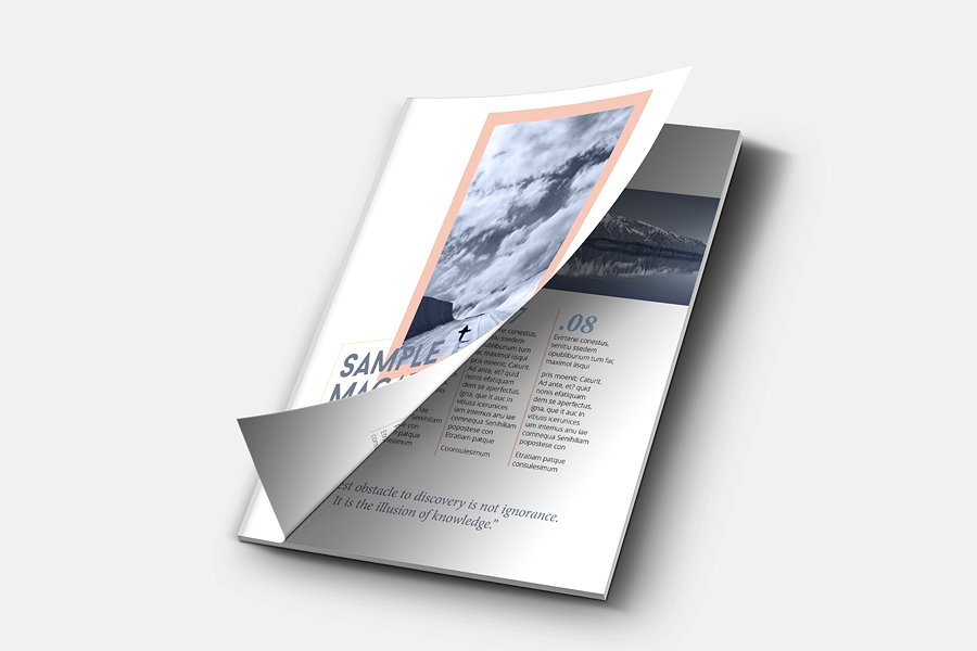 Magazine template - A4 - Indes