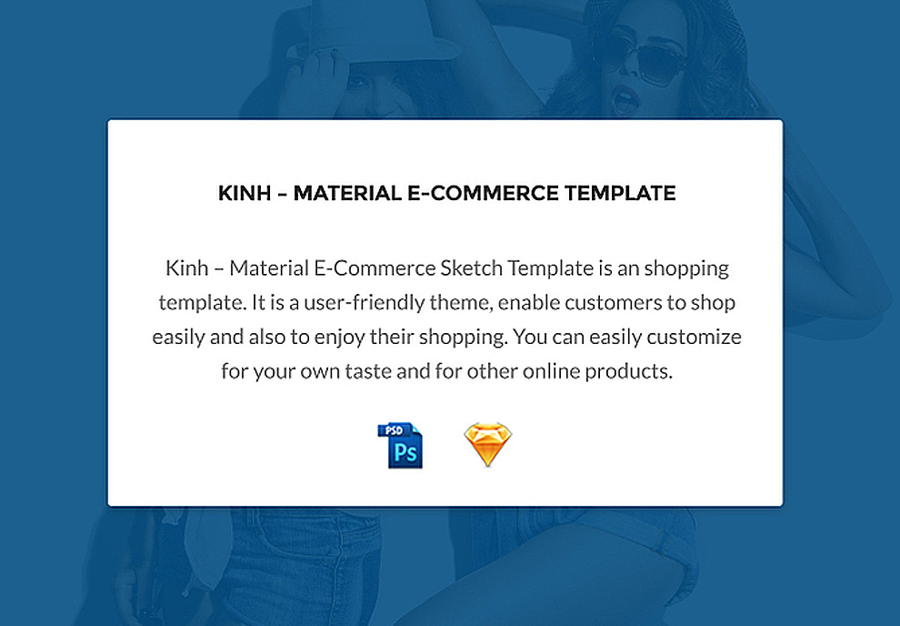 简约时尚电子商务服装服饰材料响应式布局在线购物网页模板KIN