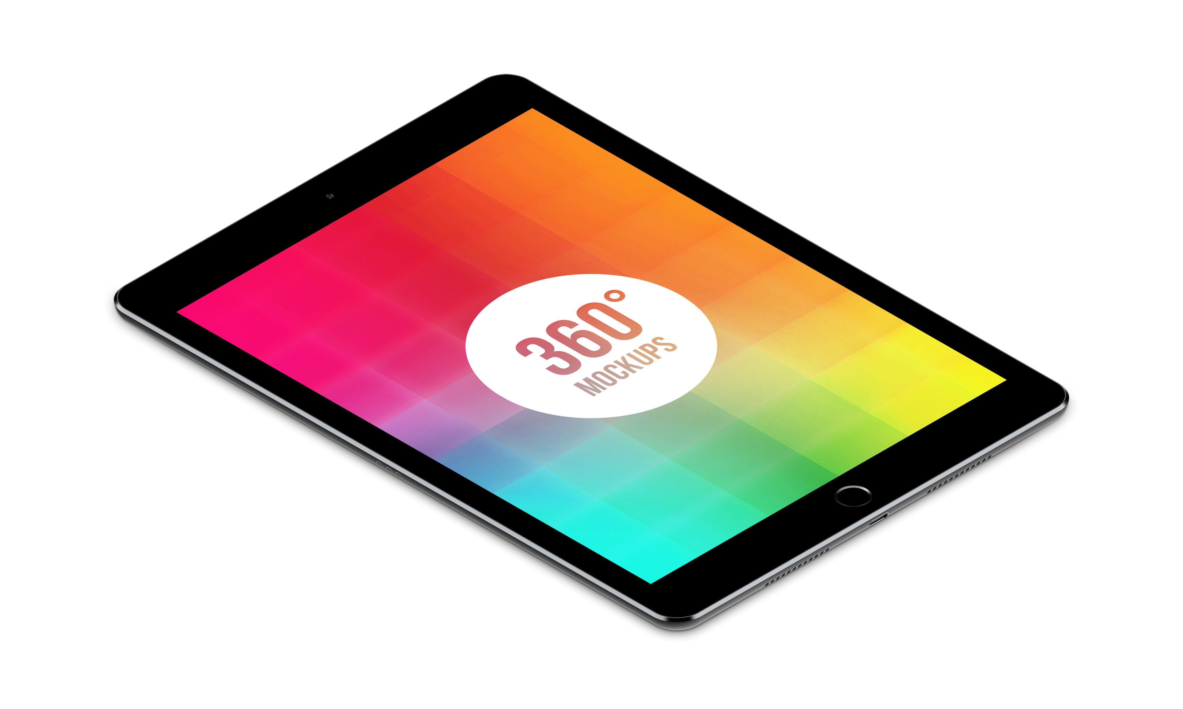 8个Apple iPad Pro显示设备PSD贴图样机展示模