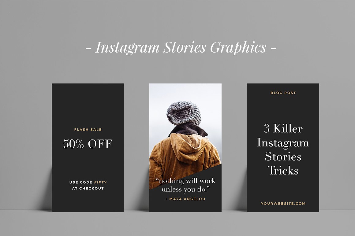 Modern Instagram Stories Graph