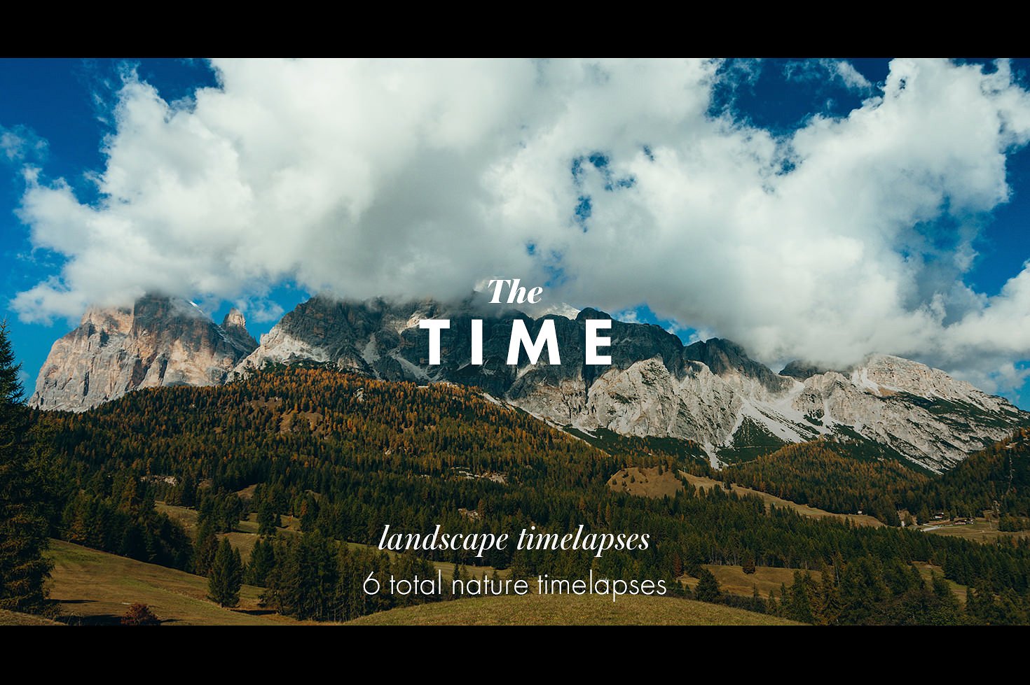 自然和城市建筑照片拍摄The Time - timelaps
