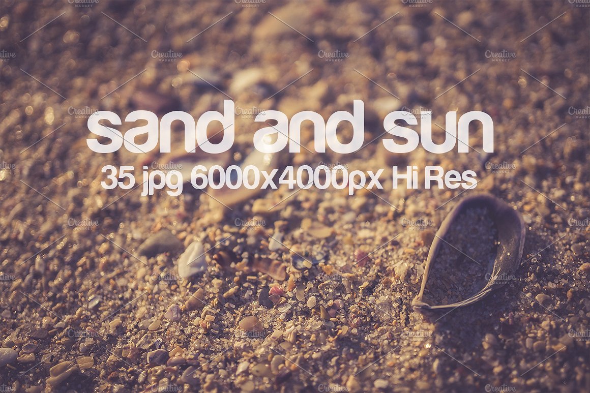夏季海洋照片设计素材Sand and sun #82942