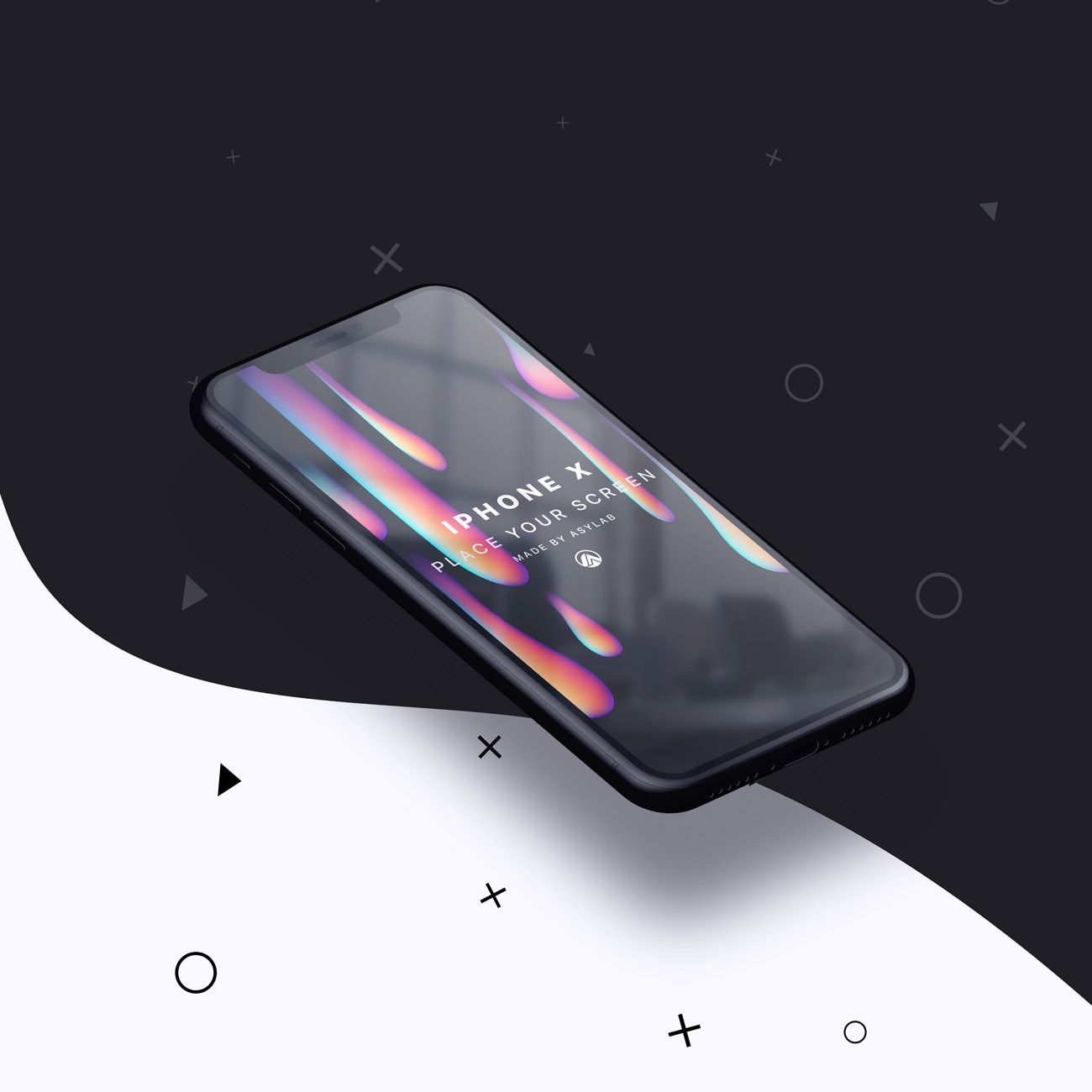 Mockups iPhone X Customizable