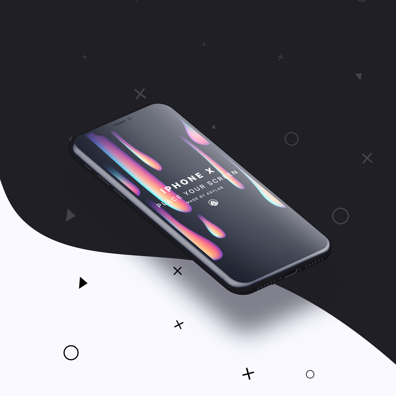 Mockups iPhone X Customizable